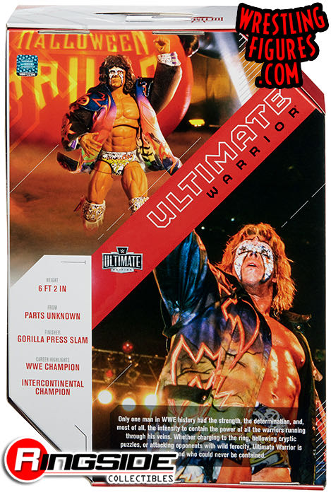 Ultimate Warrior - Mattel Wwe (WWE Ultimate Edition Series 1) action figure collectible - Main Image 4
