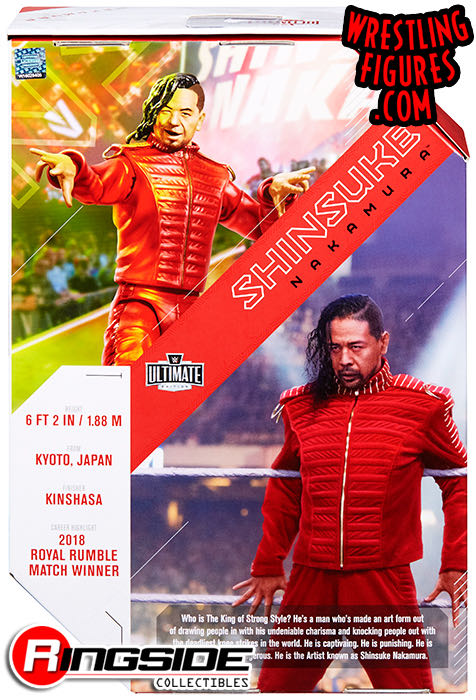 Shinsuke Nakamura - WM34 - Mattel Wwe (WWE Ultimate Edition Series 2) action figure collectible - Main Image 4