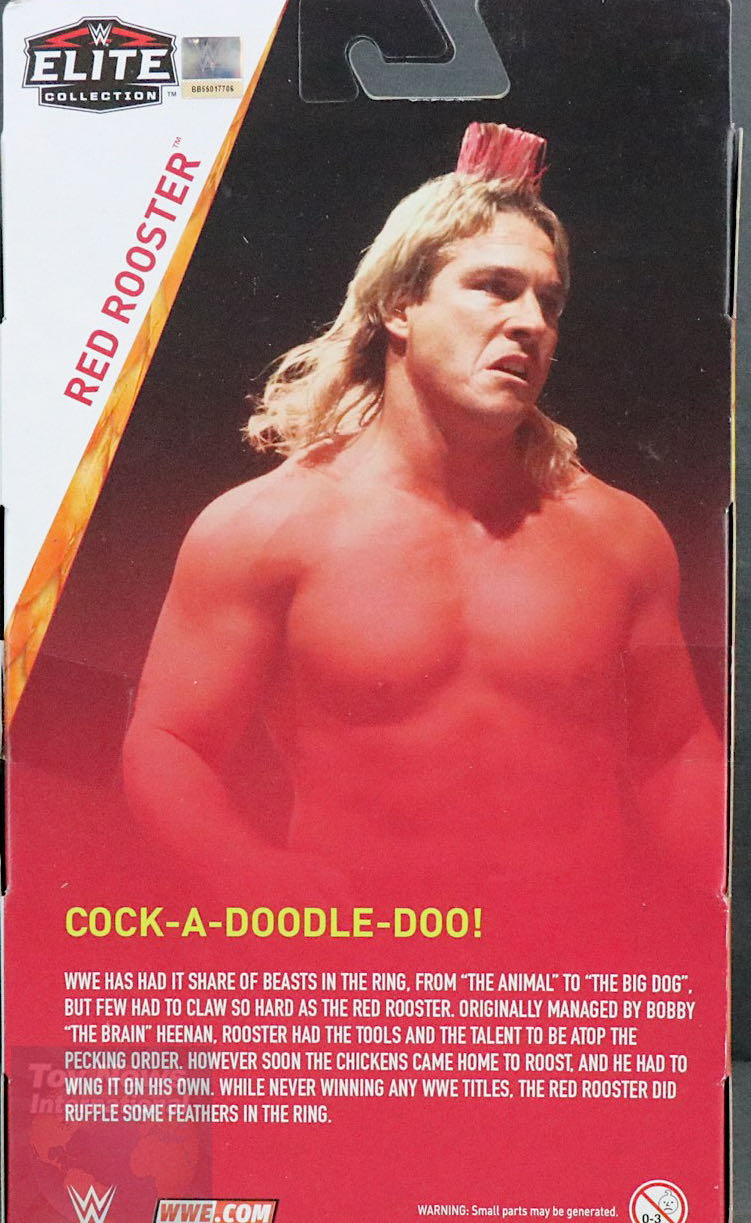 Red Rooster - Mattel Wwe (WWE Elite Flashback) action figure collectible - Main Image 4