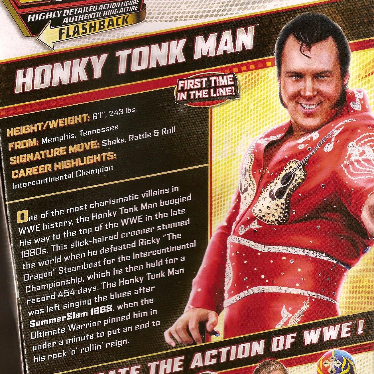 Honky Tonk Man Loose Figure - Mattel Wwe (WWE Elite Collection 21) action figure collectible - Main Image 4