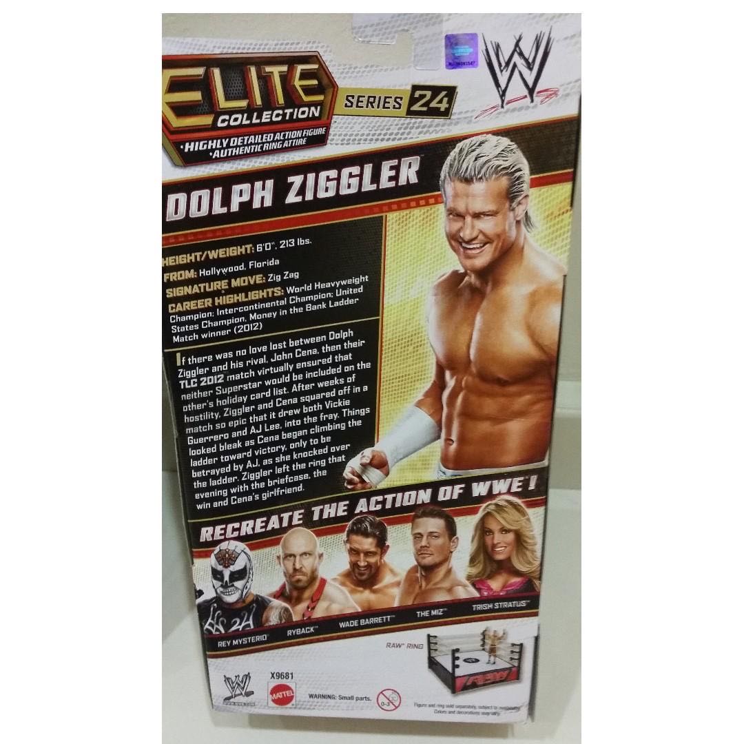 Dolph Ziggler - Elite Series 24 - Mattel (WWE Elite Collection 24) action figure collectible - Main Image 4