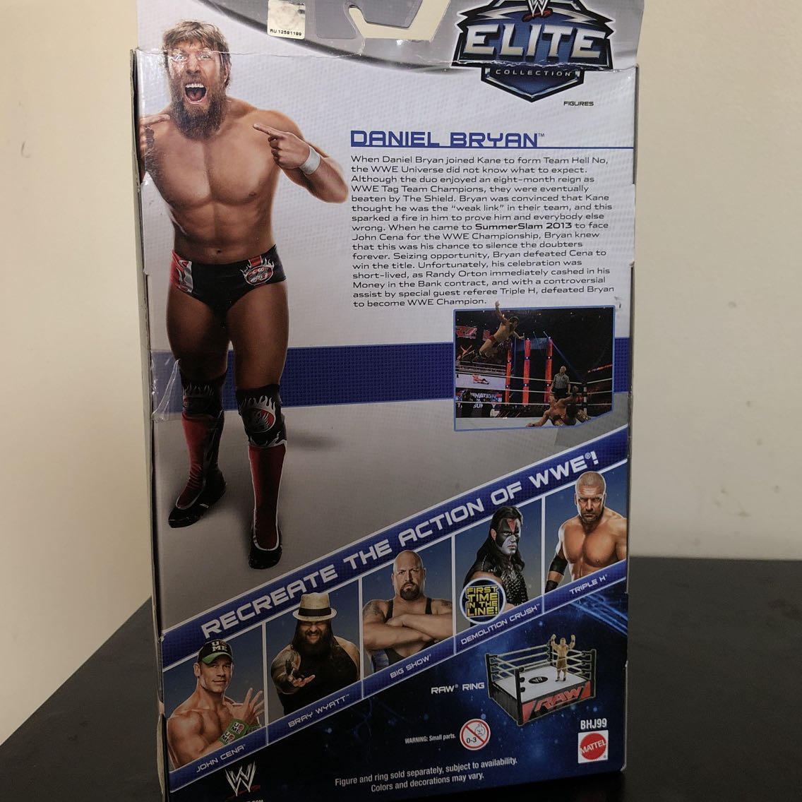 Daniel Bryan - Mattel Wwe (WWE Elite Collection 28) action figure collectible - Main Image 4