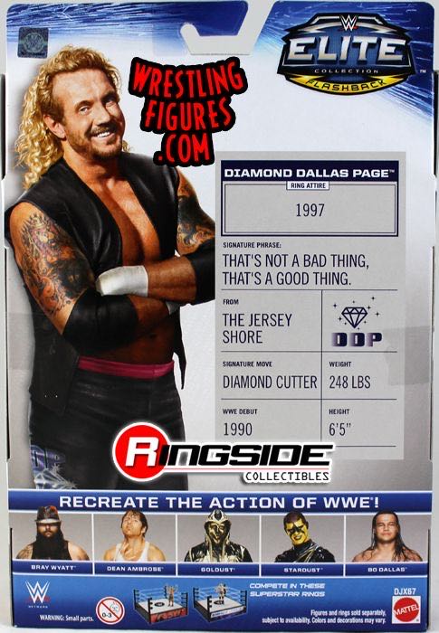 Diamond Dallas Page - Mattel Wwe (WWE Elite Collection 36) action figure collectible - Main Image 4