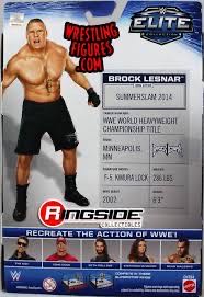 Brock Lesnar - Mattel Wwe (WWE Elite Collection 37) action figure collectible - Main Image 4