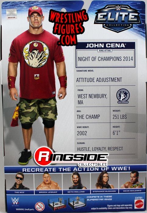 John Cena - Mattel Wwe (WWE Elite Collection 37) action figure collectible - Main Image 3