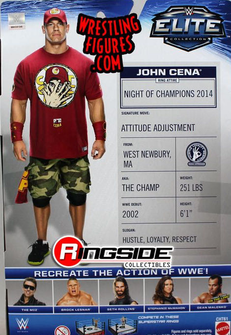 John Cena - Mattel Wwe (WWE Elite Collection 37) action figure collectible - Main Image 4