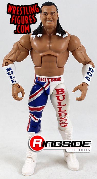 British Bulldog - Mattel Wwe (WWE Elite Collection 39) action figure collectible - Main Image 3
