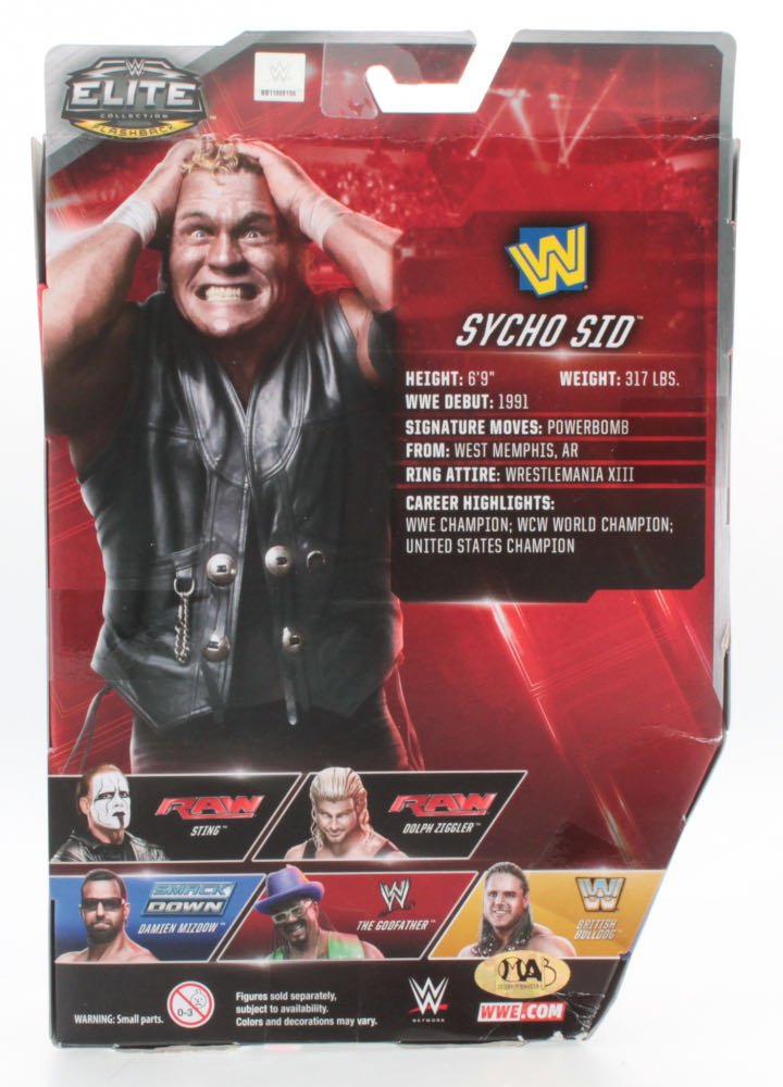 Sycho Sid - Mattel Wwe (WWE Elite Collection 39) action figure collectible - Main Image 4