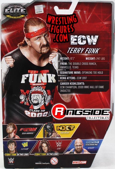 Terry Funk - Mattel Wwe (WWE Elite Collection 41) action figure collectible - Main Image 4