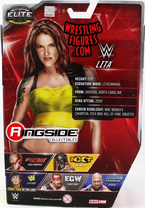 Lita - Mattel Wwe (WWE Elite Collection 41) action figure collectible - Main Image 4
