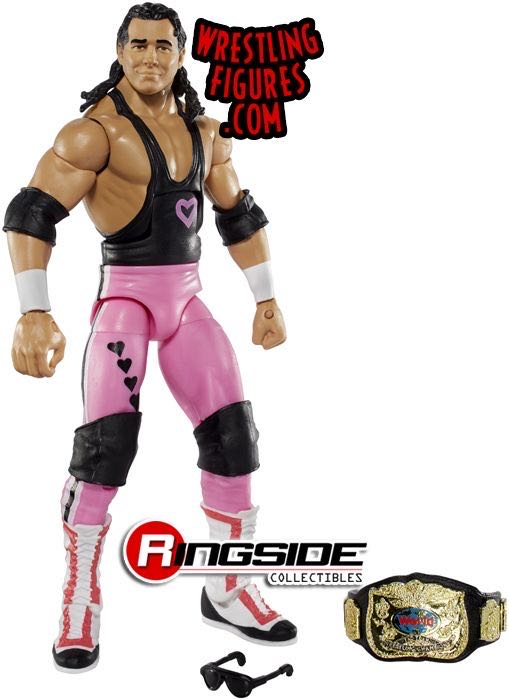 Bret “Hitman” Hart - Mattel Wwe (WWE Elite Collection 43) action figure collectible - Main Image 2