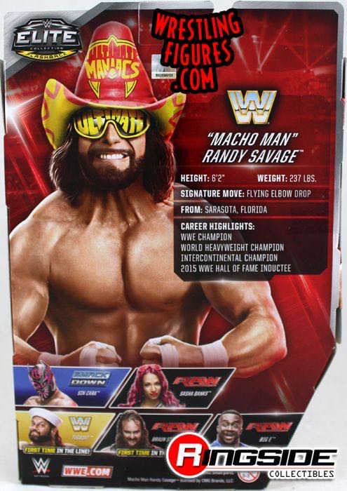“Macho Man” Randy Savage - Mattel WWE (WWE Elite Collection 44) action figure collectible - Main Image 4