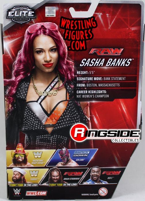Sasha Banks - Mattel Wwe (WWE Elite Collection 44) action figure collectible - Main Image 4