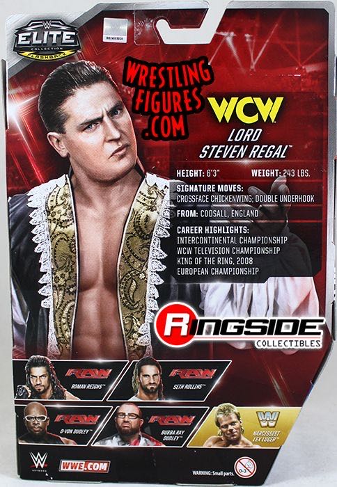 Lord Steven Regal - Mattel Wwe (WWE Elite Collection 45) action figure collectible - Main Image 4