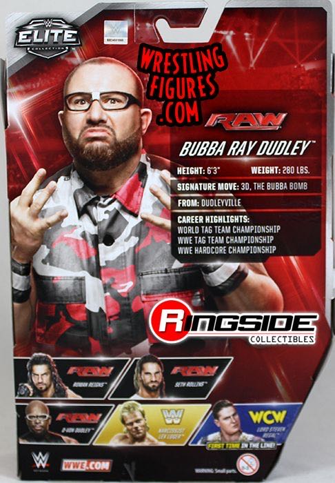 Bubba Ray Dudley - Mattel Wwe (WWE Elite Collection 45) action figure collectible - Main Image 4