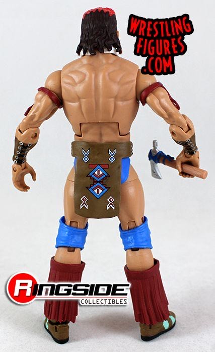 Tatanka - Mattel Wwe (WWE Elite Collection 47) action figure collectible - Main Image 4