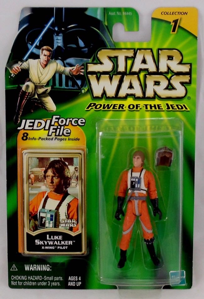 Luke Skywalker (X-Wing Pilot) - Hasbro (Star Wars - Power Of The Jedi) action figure collectible [Barcode 076930845714] - Main Image 2