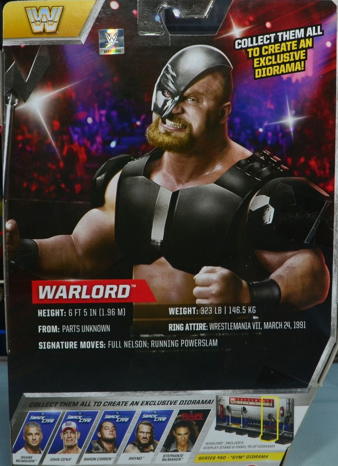 Warlord - Mattel Wwe (WWE Elite Collection 50) action figure collectible - Main Image 4