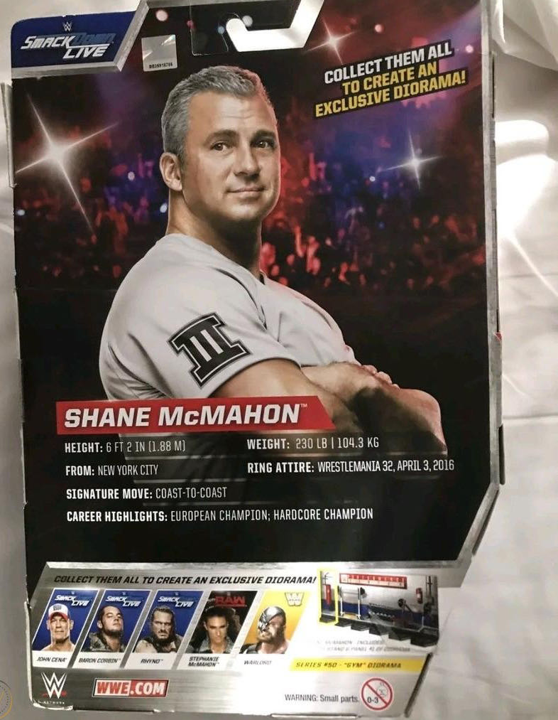 Shane McMahon - Mattel Wwe (WWE Elite Collection 50) action figure collectible - Main Image 4