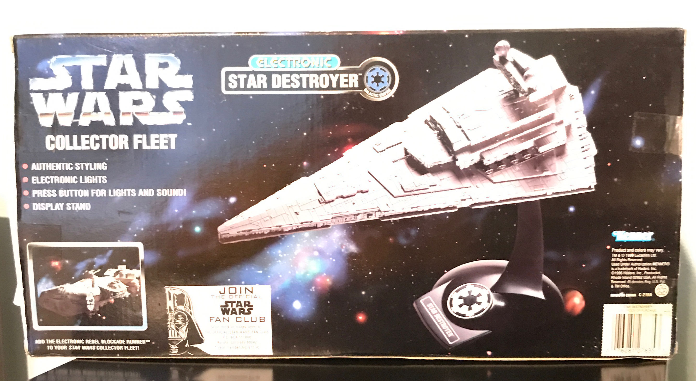 Star Destroyer (Electronic) - Kenner (Collector Fleet) action figure collectible [Barcode 076281278353] - Main Image 2
