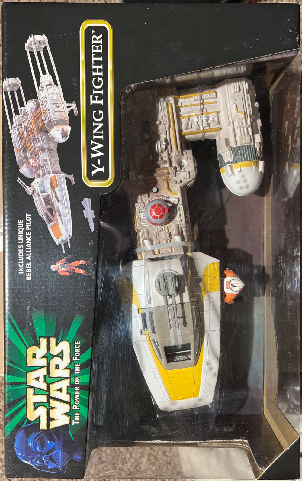 Y-Wing Fighter - Hasbro (Star Wars) action figure collectible [Barcode 076930264591] - Main Image 2