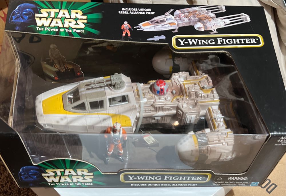 Y-Wing Fighter - Hasbro (Star Wars) action figure collectible [Barcode 076930264591] - Main Image 3