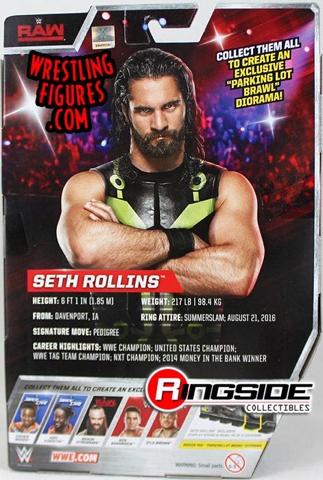 Seth Rollins - Mattel Wwe (WWE Elite Collection 52) action figure collectible - Main Image 4
