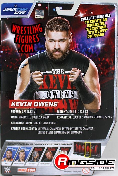 Kevin Owens - Mattel Wwe (WWE Elite Collection 53) action figure collectible - Main Image 4
