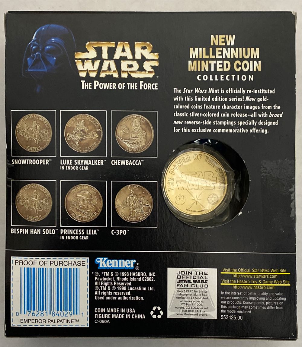 Emperor Palpatine - Hasbro (ToysRUs Exclusive) action figure collectible [Barcode 076281840291] - Main Image 2