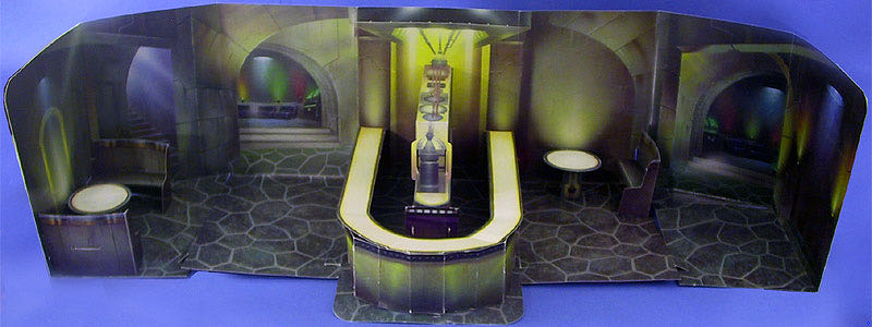 Cantina at Mos Eisley with Sandtrooper & Patrol Droid - Hasbro (Star Wars: The Power of the Force) action figure collectible [Barcode 076281840635] - Main Image 3