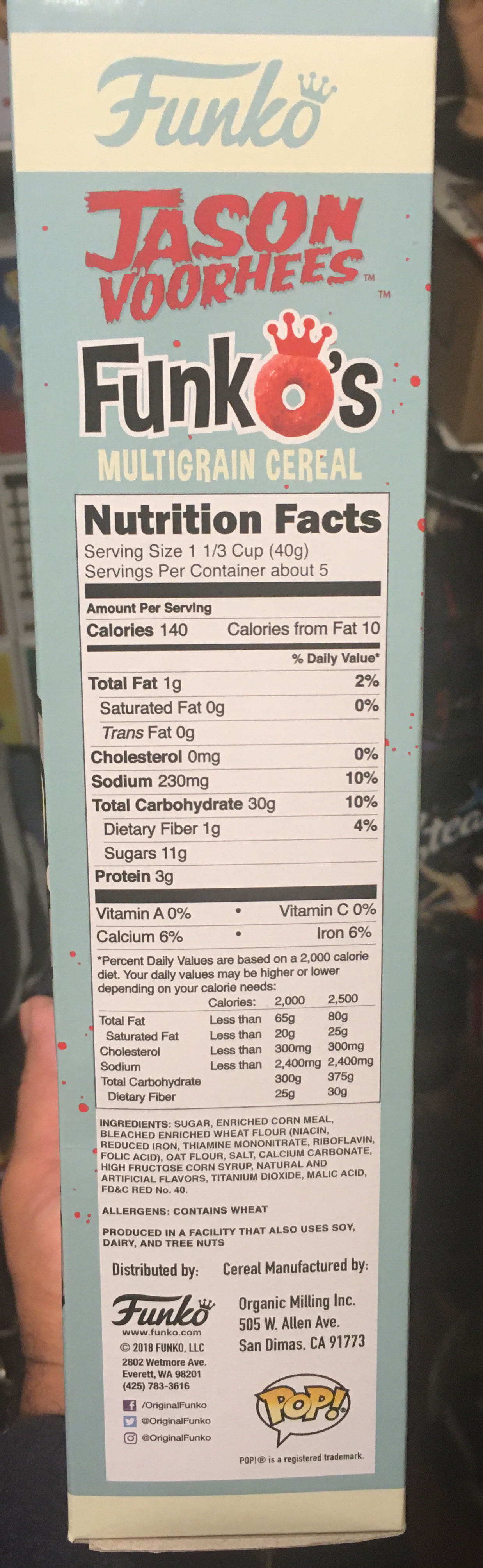 Funko’s - Funko Funko’s Cereals (Multigrain Cereal) action figure collectible [Barcode 889698352017] - Main Image 4