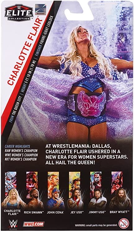 Charlotte Flair - Mattel Wwe (WWE Elite Collection 54) action figure collectible - Main Image 4