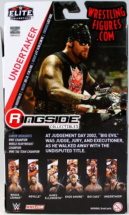 Undertaker - Mattel Wwe (WWE Elite Collection 55) action figure collectible - Main Image 4