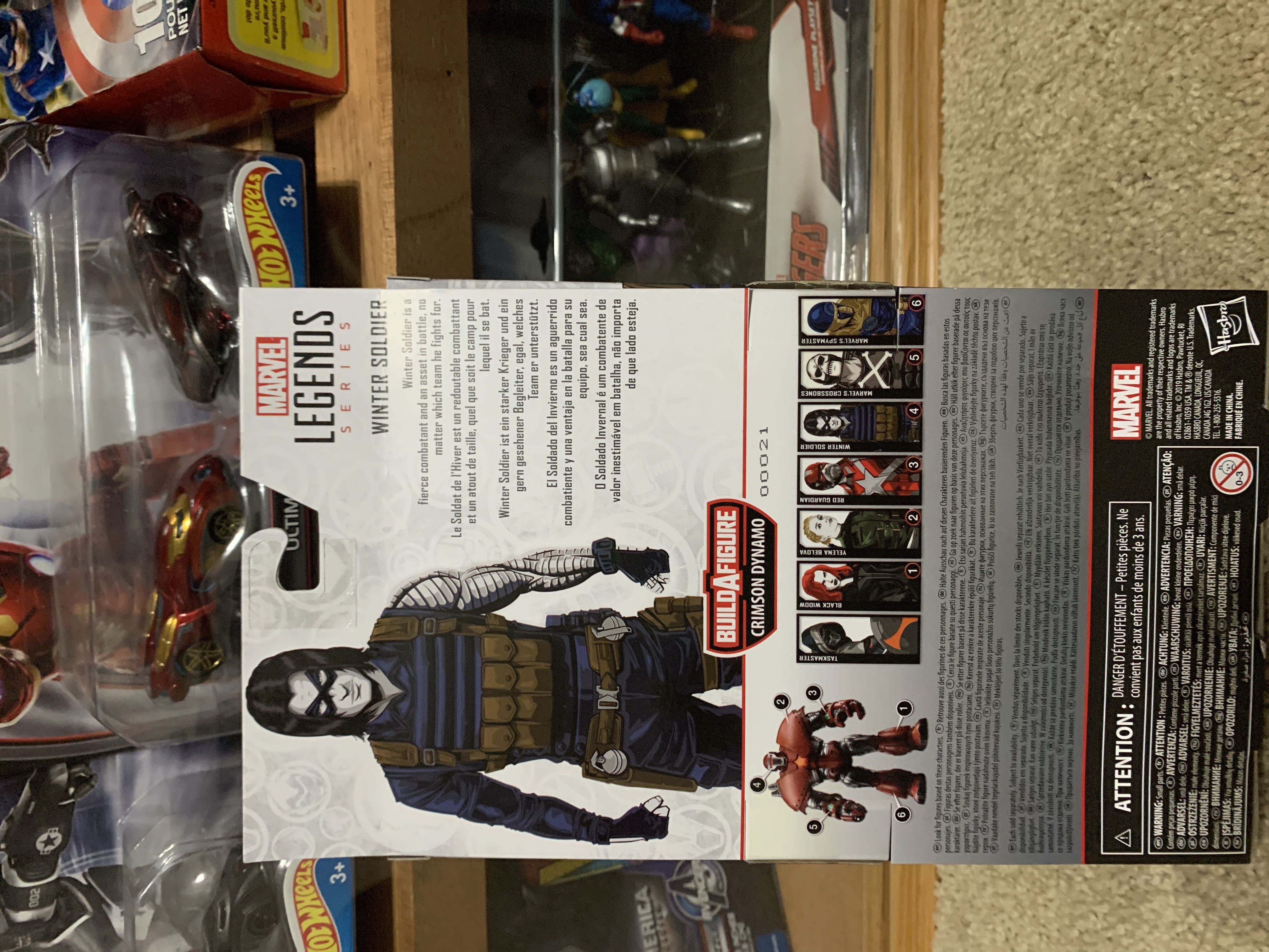 Marvel Avenges: Legends Series: Winter Soldier Crimson Dynamo Series 7” Figure - Hasbro (Marvel Legends) action figure collectible [Barcode 5010993672783] - Main Image 2