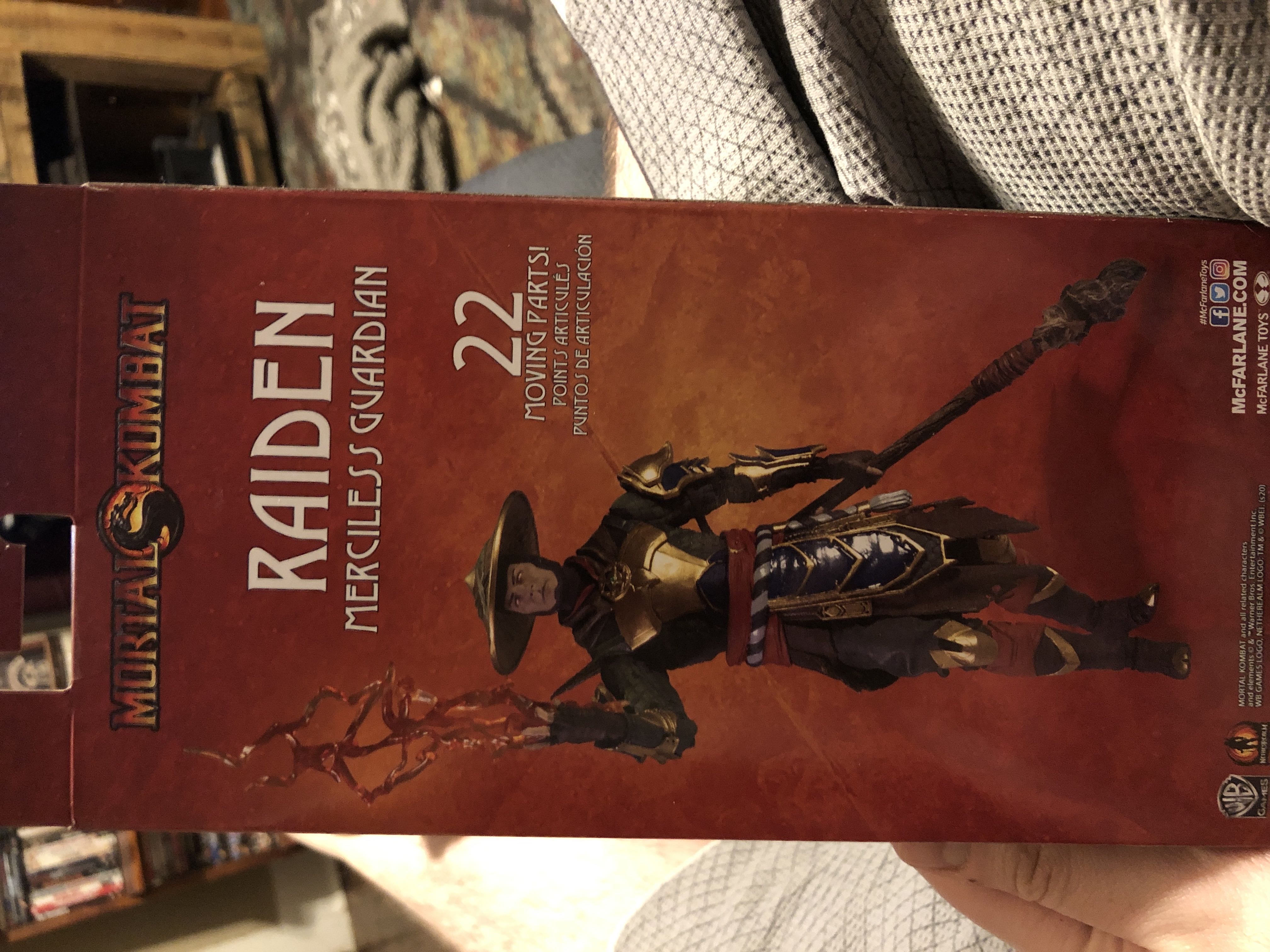 Mortal Kombat - 11: Raiden (Merciless Guardian) - McFarlane Toys (Mortal Kombat) action figure collectible [Barcode 787926110074] - Main Image 4