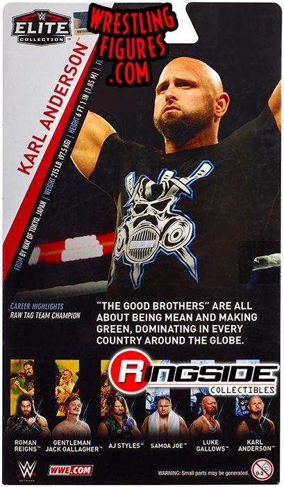 Karl Anderson - Mattel Wwe (WWE Elite Collection 56) action figure collectible - Main Image 4