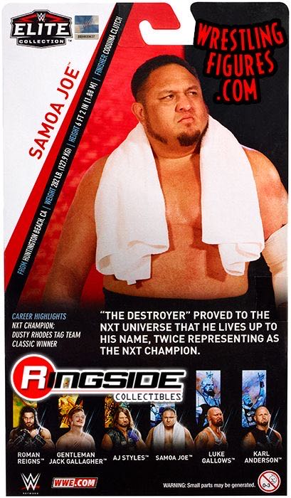 Samoa Joe - Mattel Wwe (WWE Elite Collection 56) action figure collectible - Main Image 4