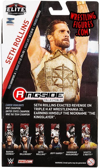 Seth Rollins - WM33 - Mattel Wwe (WWE Elite Collection 57) action figure collectible - Main Image 4