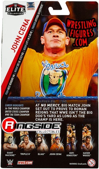 John Cena - Mattel Wwe (WWE Elite Collection 60) action figure collectible - Main Image 4