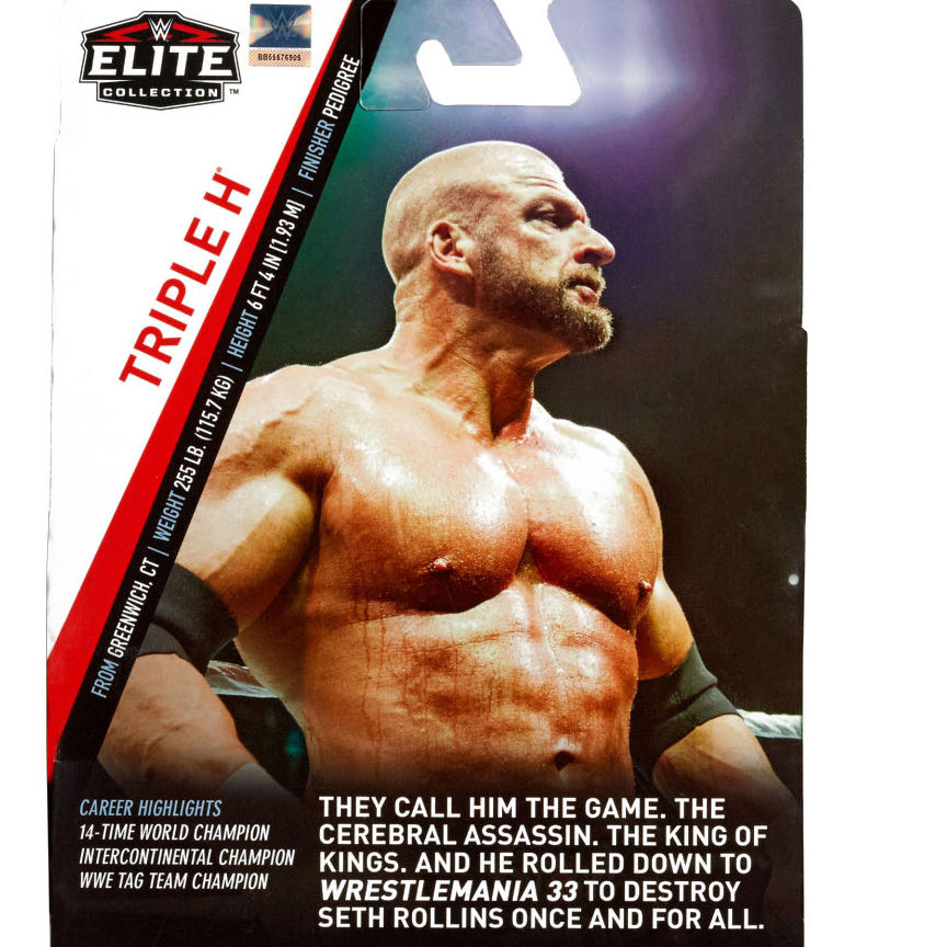 Triple H - Mattel Wwe (WWE Elite Collection 60) action figure collectible - Main Image 4
