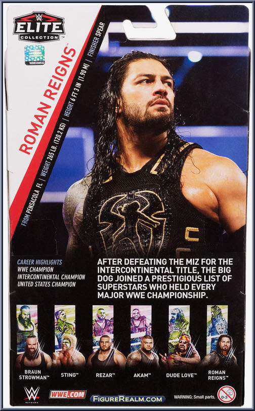 Roman Reigns - Mattel Wwe (WWE Elite Collection 62) action figure collectible - Main Image 4