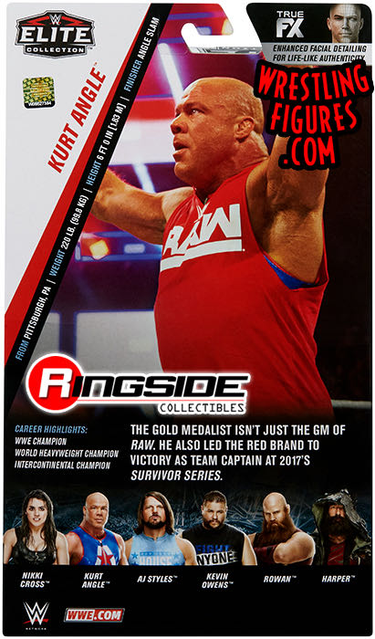 Kurt Angle - Mattel Wwe (WWE Elite Collection 66) action figure collectible - Main Image 4