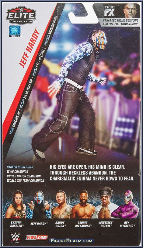 Jeff Hardy - Mattel Wwe (WWE Elite Collection 67) action figure collectible - Main Image 4