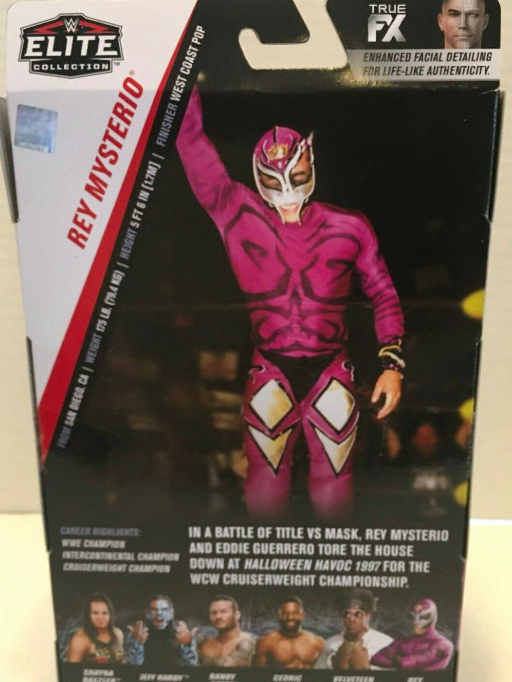 Rey Mysterio - Mattel Wwe (WWE Elite Collection 67) action figure collectible - Main Image 4