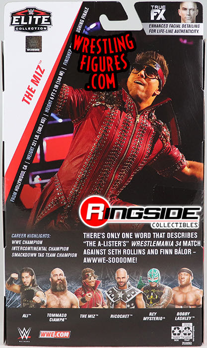The Miz - Mattel Wwe (WWE Elite Collection 69) action figure collectible - Main Image 4