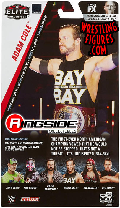 Adam Cole - Mattel WWE (WWE Elite Collection 71) action figure collectible - Main Image 4