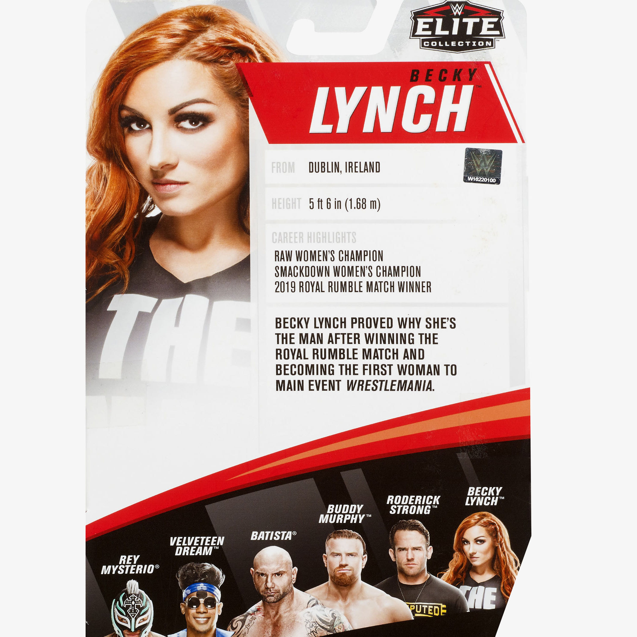 Becky Lynch - Mattel Wwe (WWE Elite Collection 72) action figure collectible - Main Image 4