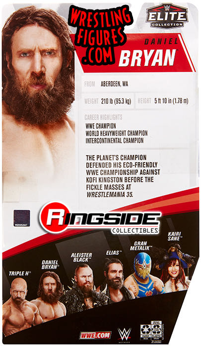 Daniel Bryan - Mattel Wwe (WWE Elite Collection 73) action figure collectible - Main Image 4