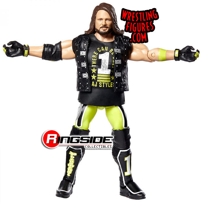 AJ Styles - Mattel WWE (WWE Elite Collection 74) action figure collectible - Main Image 2