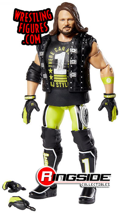 AJ Styles - Mattel WWE (WWE Elite Collection 74) action figure collectible - Main Image 3